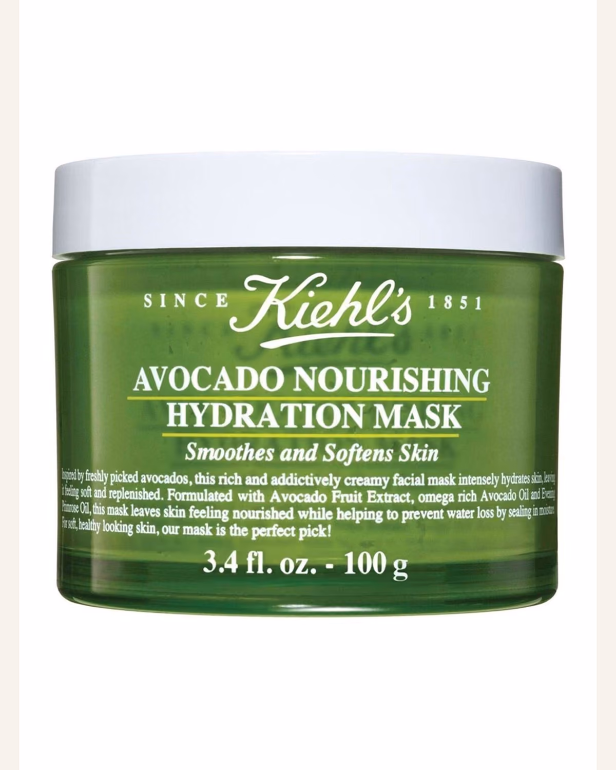 Kiehl’s Avocado Nourishing Hydration Mask, фотография упаковки