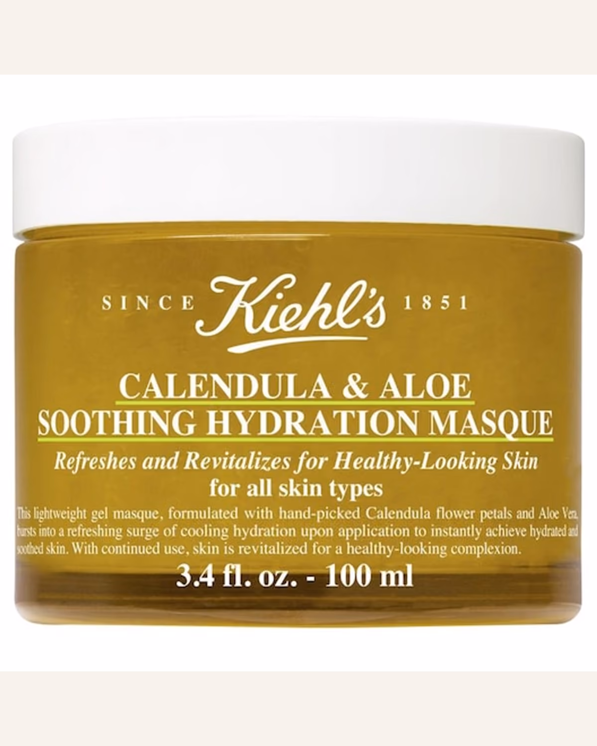 Kiehl’s Calendula & Aloe Soothing Hydration Mask, фотография упаковки