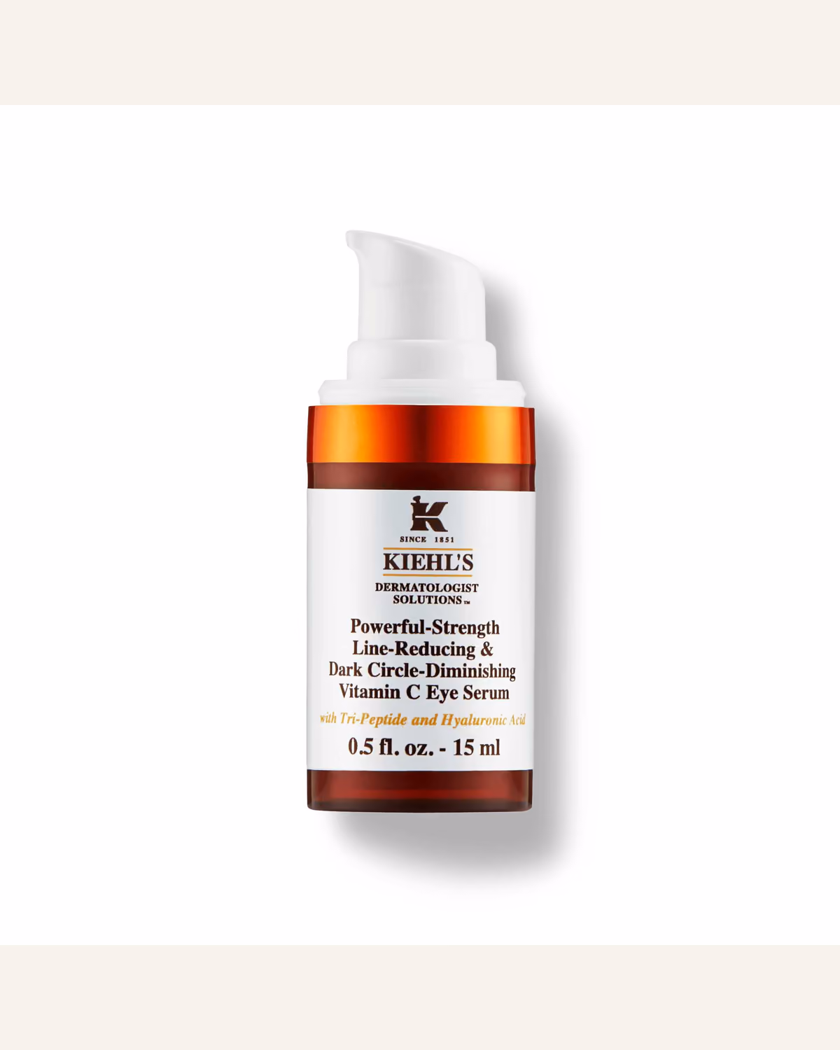 Kiehl’s Powerful-Strength Vitamin C Eye Serum, интерьерная фотография упаковки